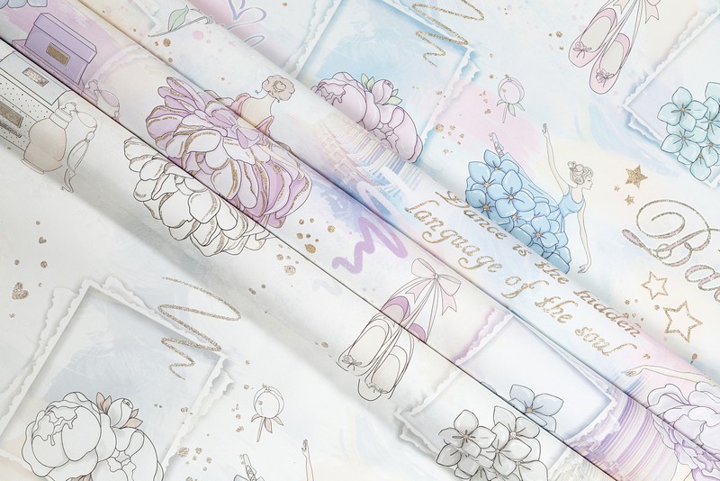 Обои HC71905-66 Palitra Home Color Балет Palitra Home Color коллекция Балет производства РОССИЯ в интернет-магазине Обоитрейд