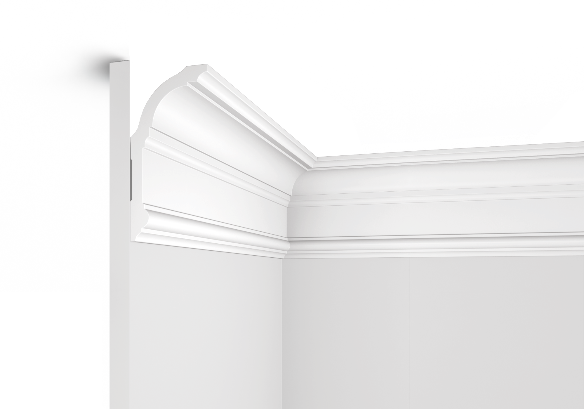 Карниз A150V2 Hiwood 150мм×73мм×2м