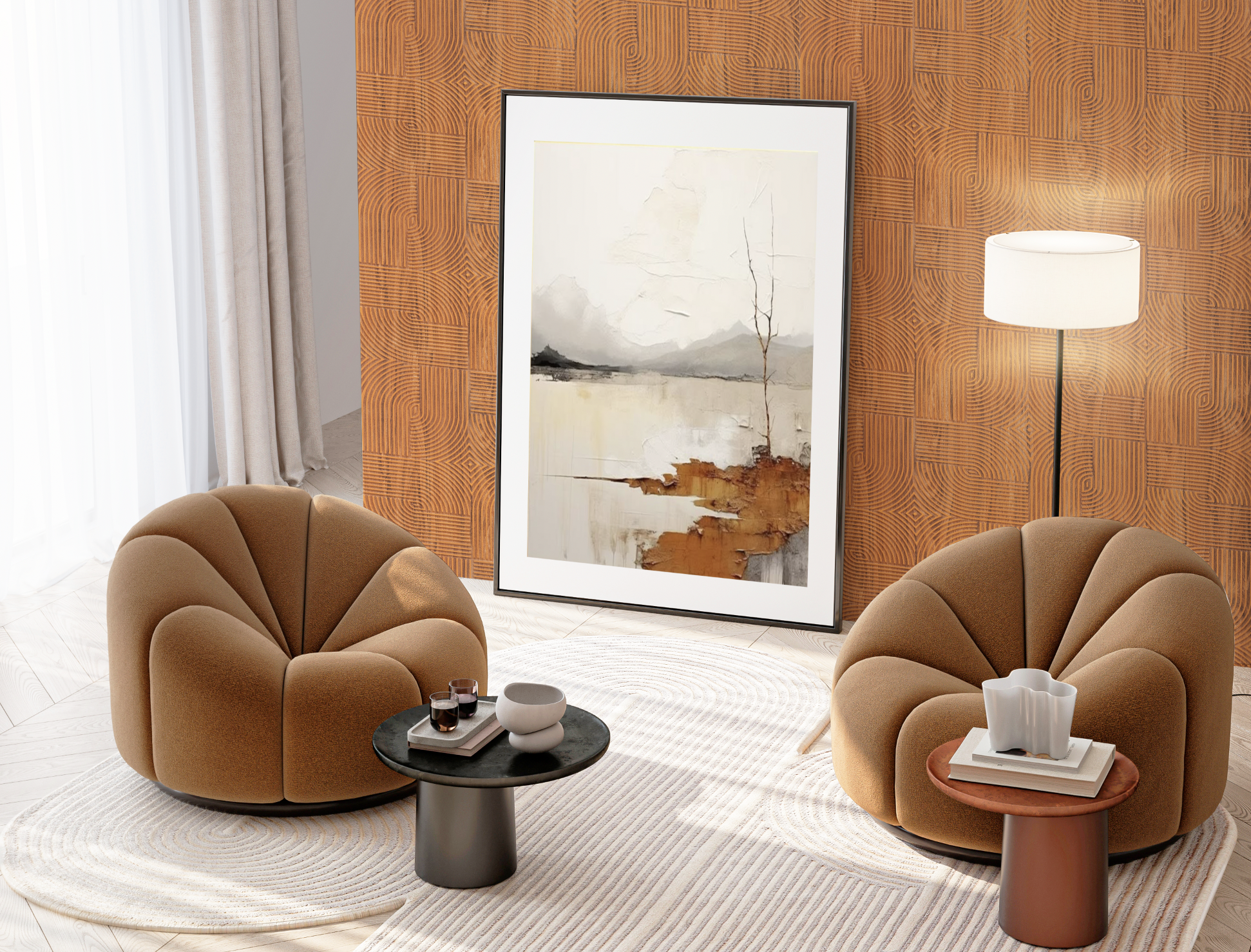 Панель декоративная DM625 BR72 Hiwood 600мм×4мм×3м