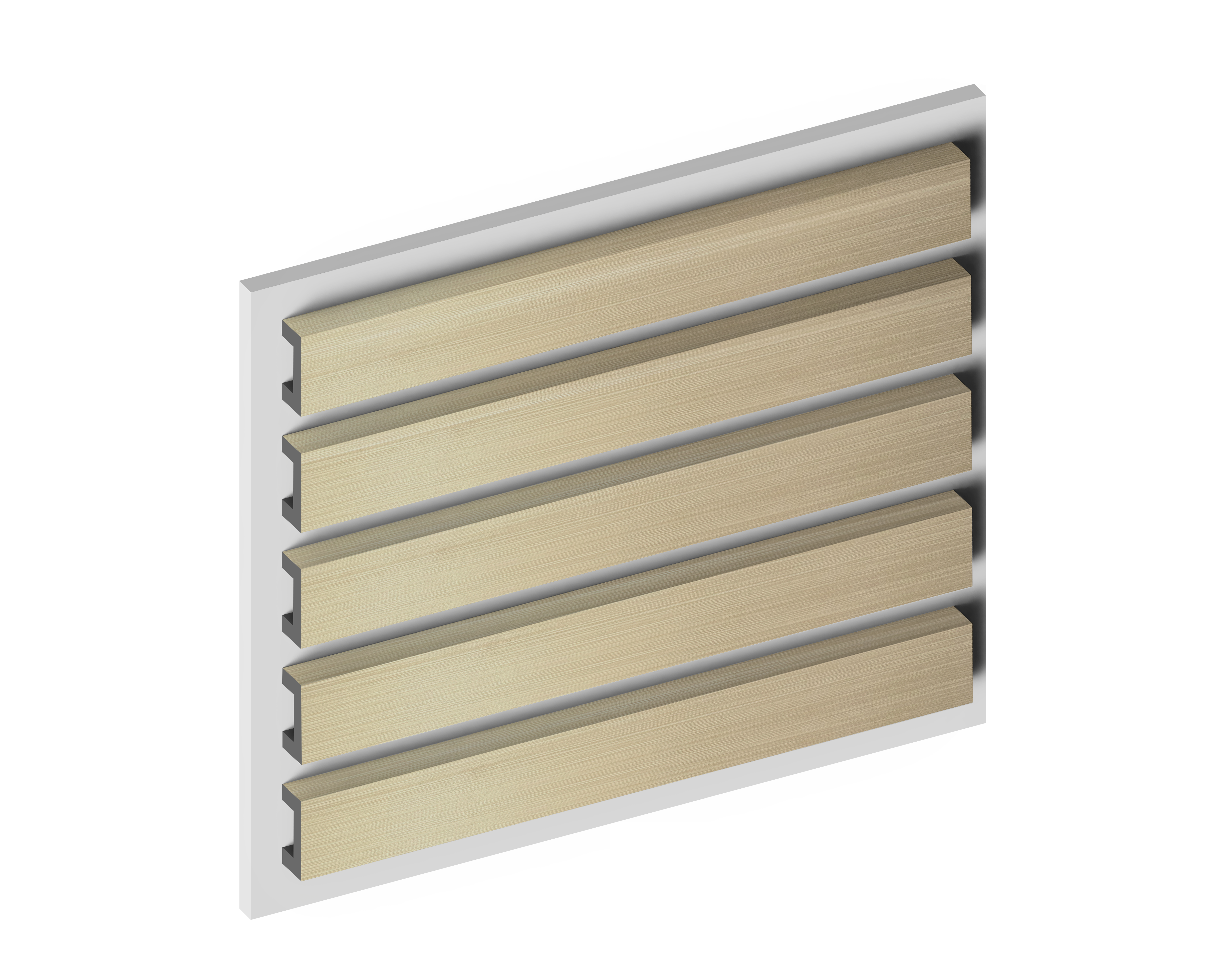 Декоративная рейка LB40 G372 Hiwood 40мм×20мм×2.7м