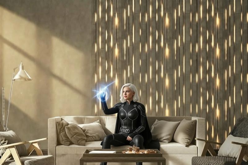 Интерьер, в котором можно подзарядить силы. Коллекция "Электро"