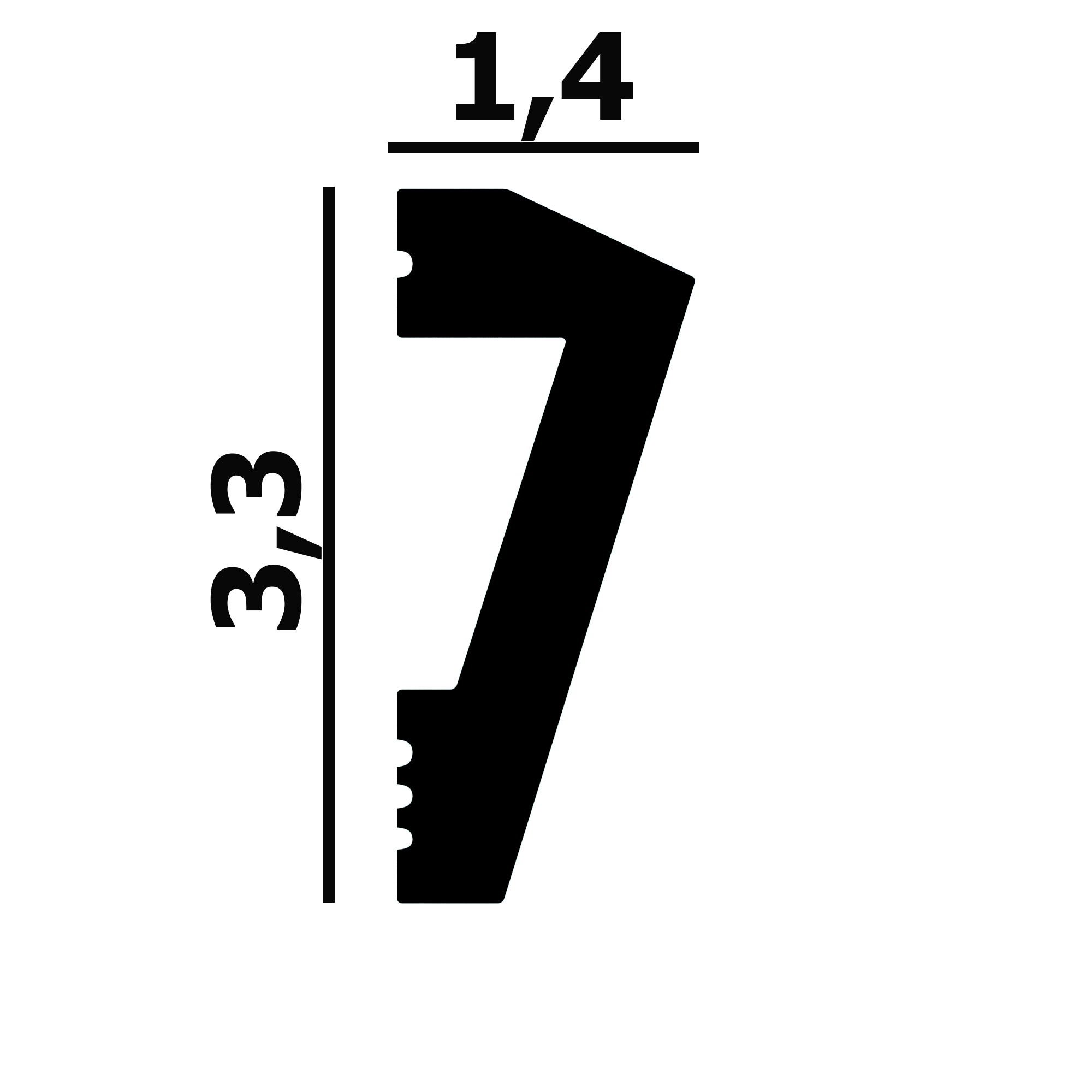 Молдинг P138