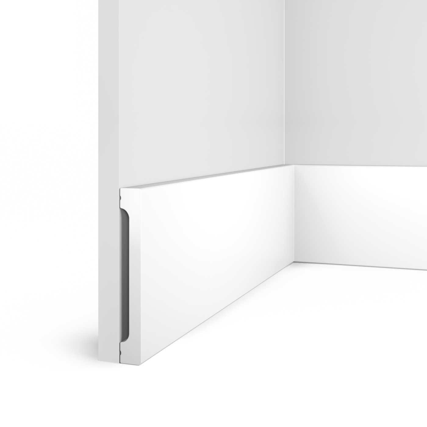 Плинтус B150V1 Hiwood 150мм×20мм×2м