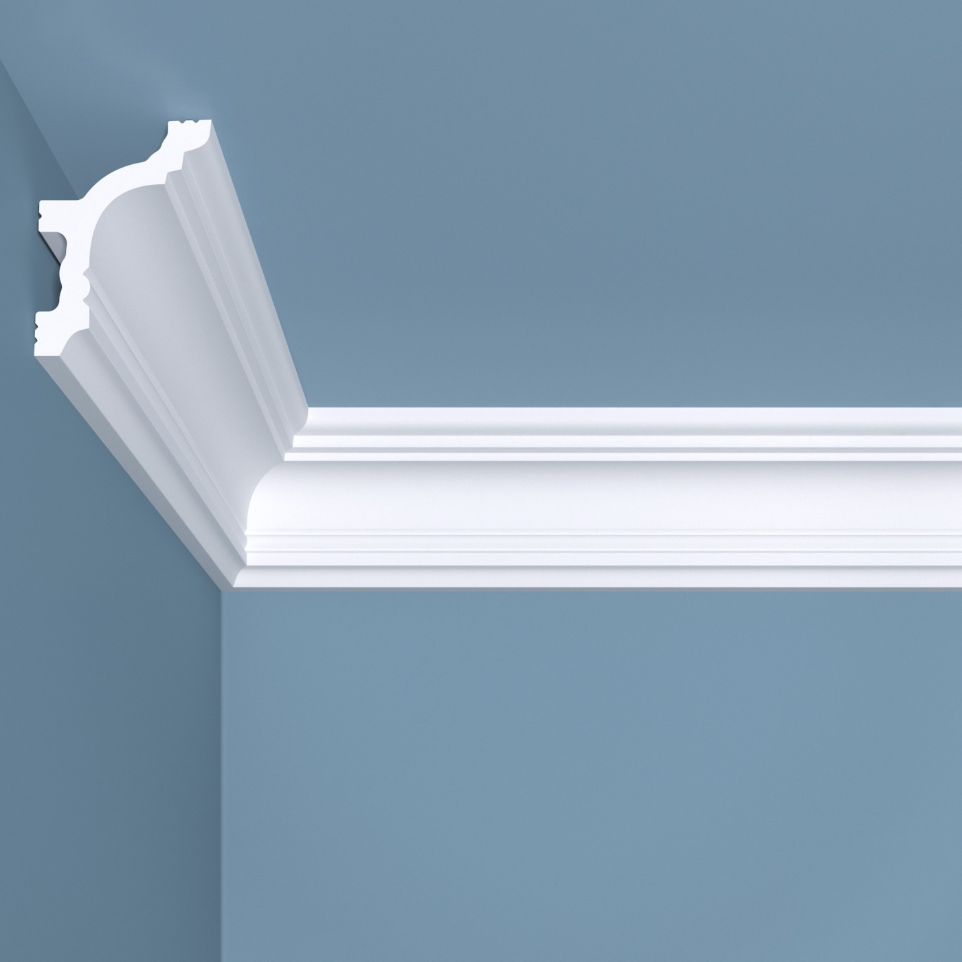 Карниз потолочный К9 Bello Deco 60мм×45мм×2м