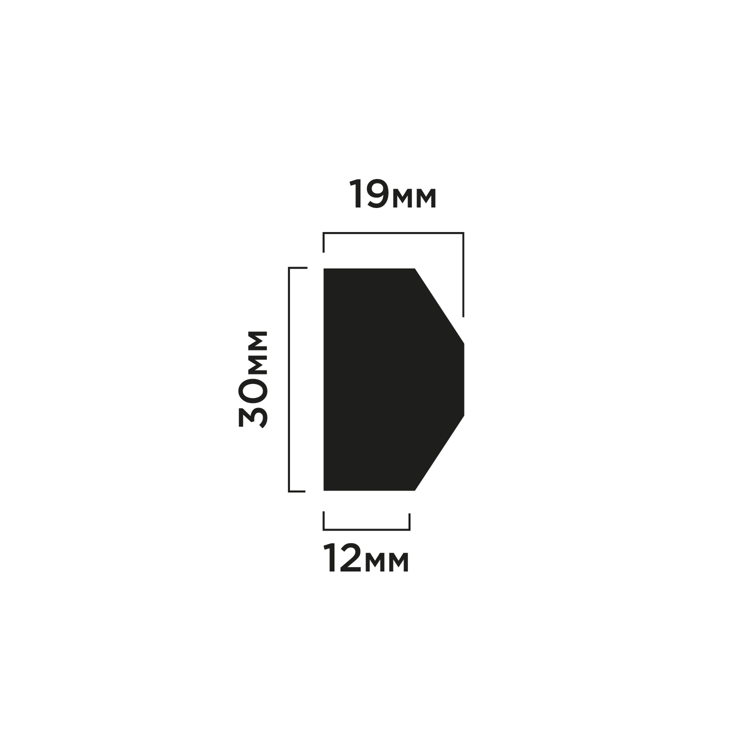 Молдинг TRS30 Hiwood 30мм×2,7м