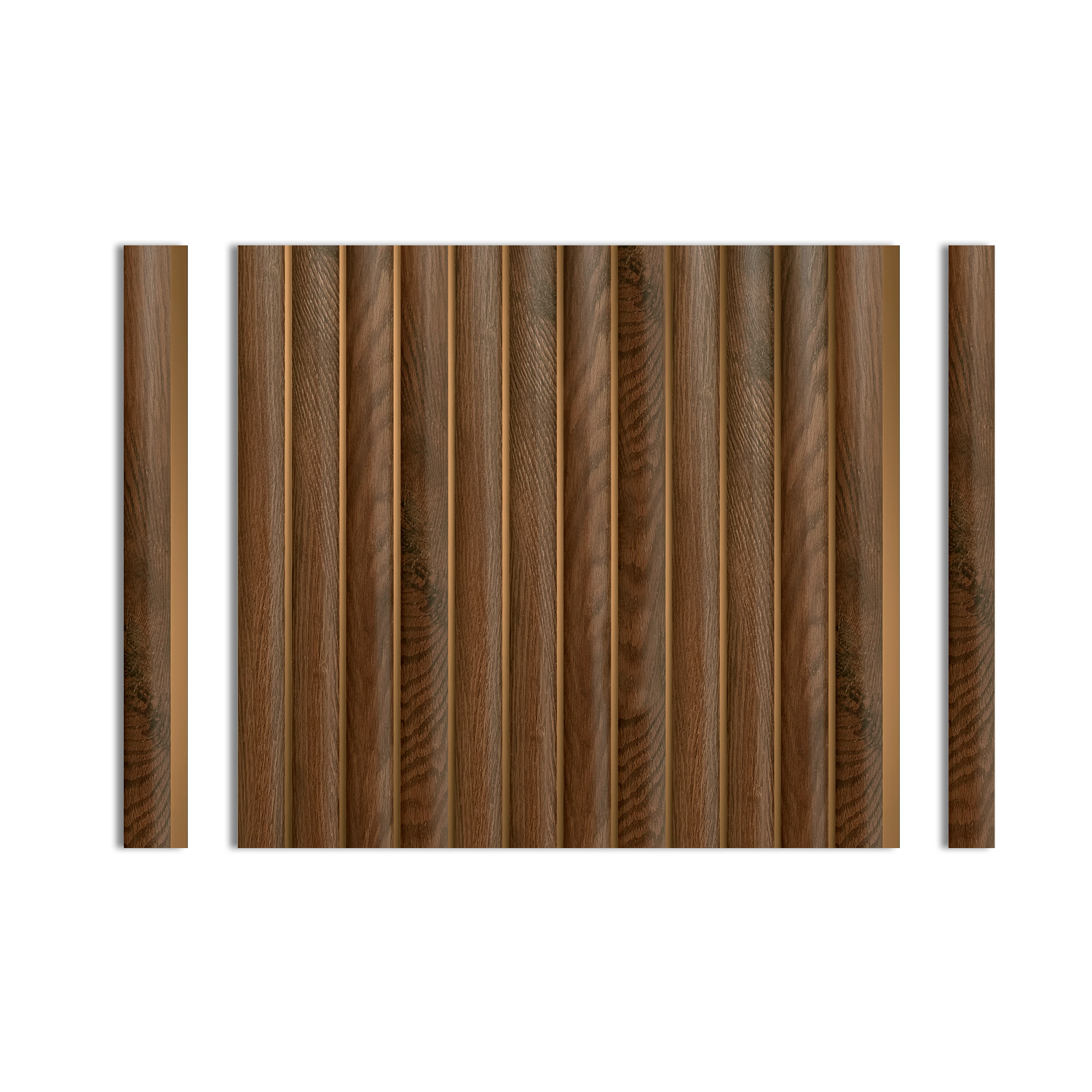 Панель декоративная LV140 BR489G Hiwood 120мм×12мм×2.7м