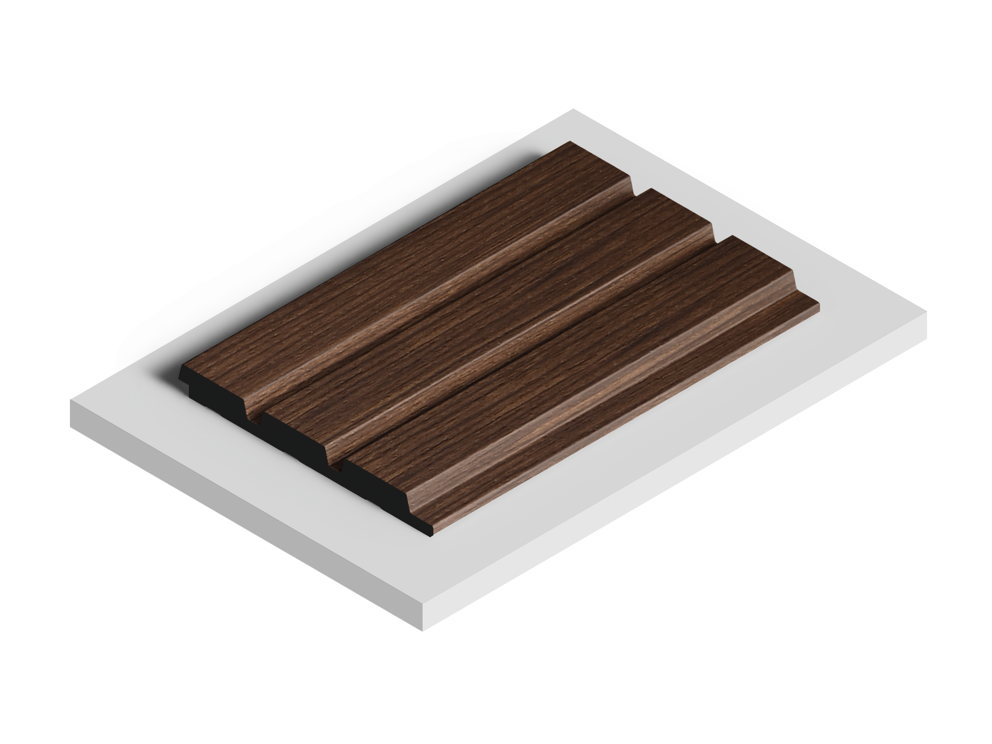 Панель декоративная LV124 BR396 Hiwood 120мм×12мм×2.7м