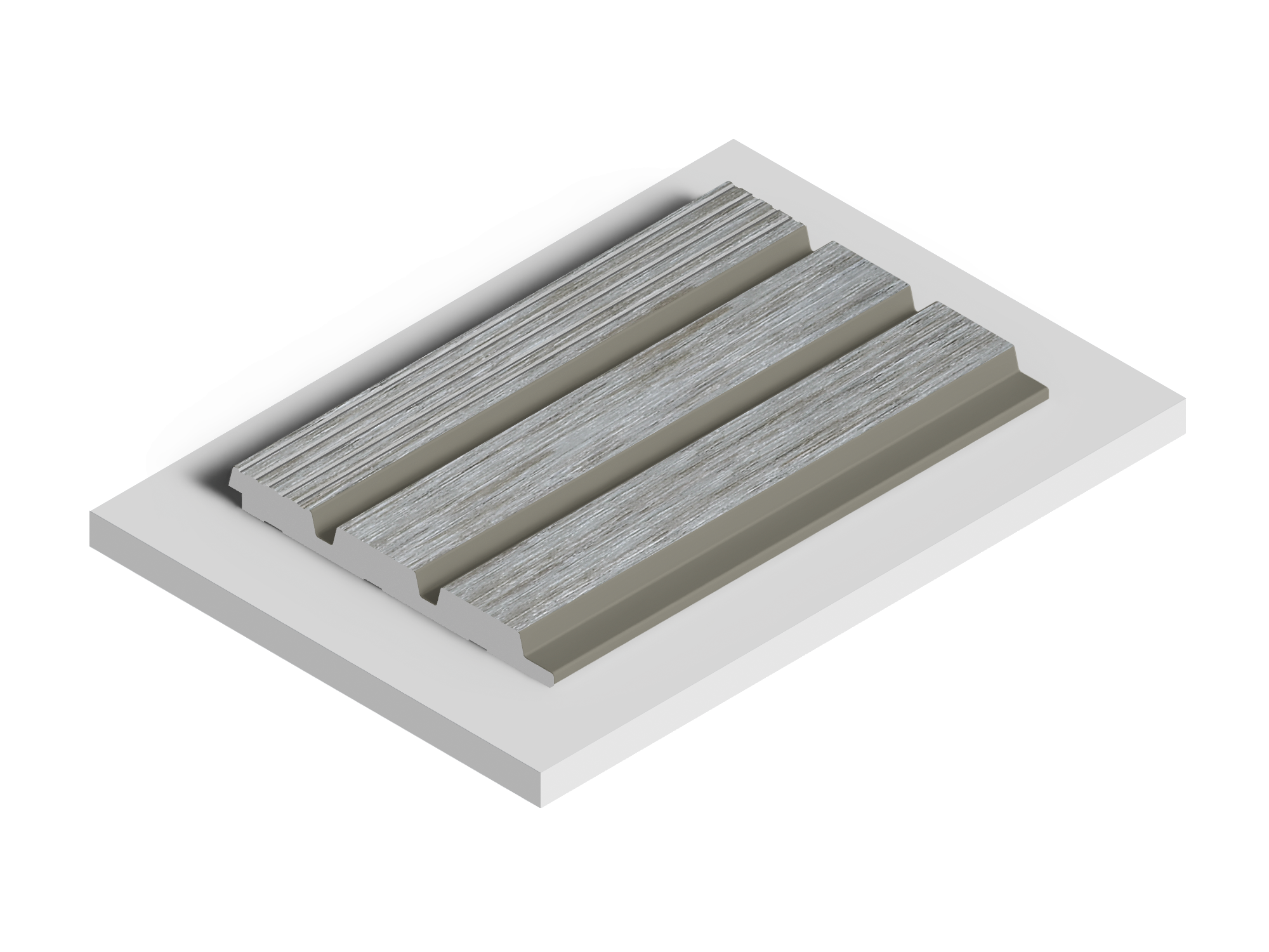Панель декоративная LV124L GN68 Hiwood 120мм×12мм×2.7м