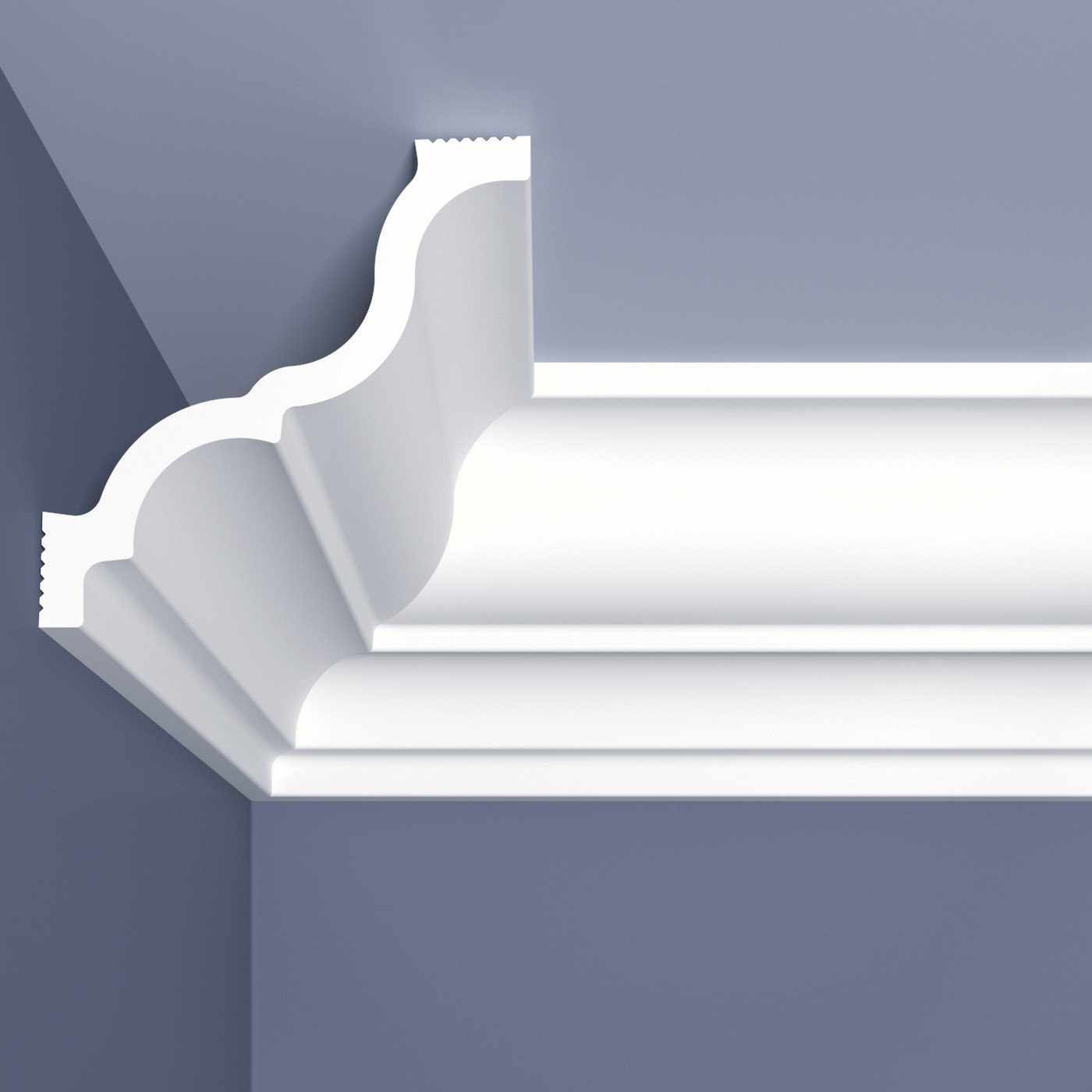 Плинтус потолочный С15/110 Bello Deco 110мм×110мм×2м