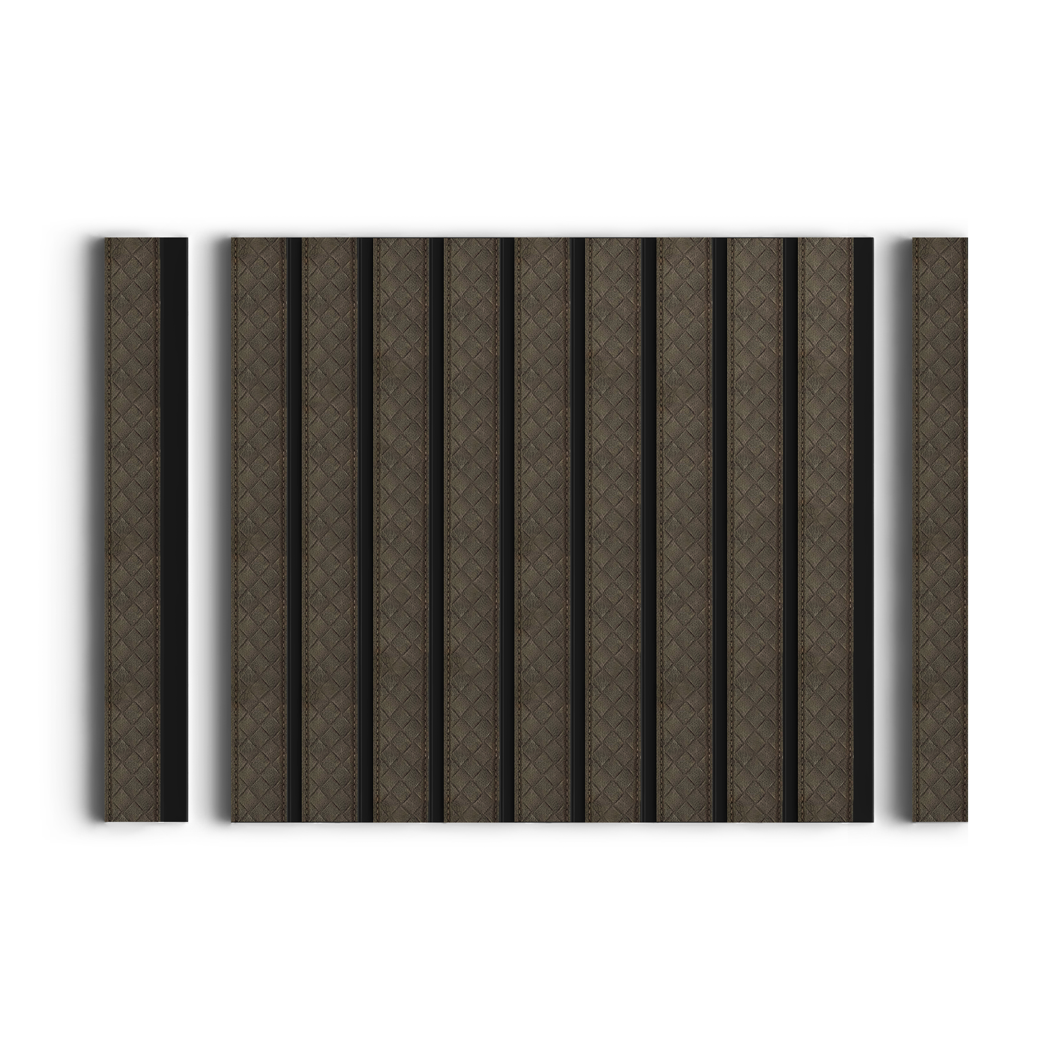 Панель декоративная LV124LE1 BR497K Hiwood 120мм×12мм×2.7м