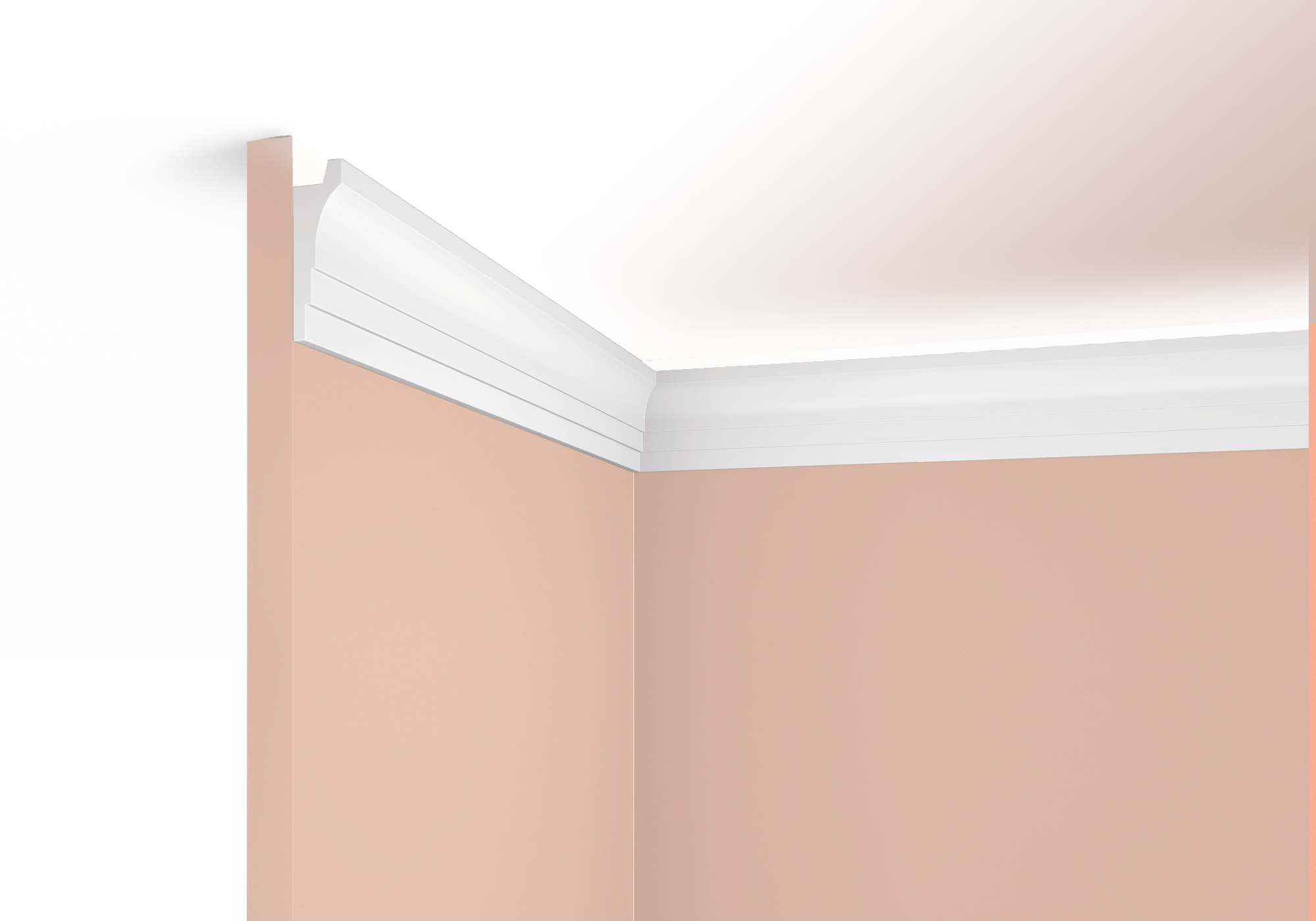 Карниз A70V1 Hiwood 70мм×21мм×2м