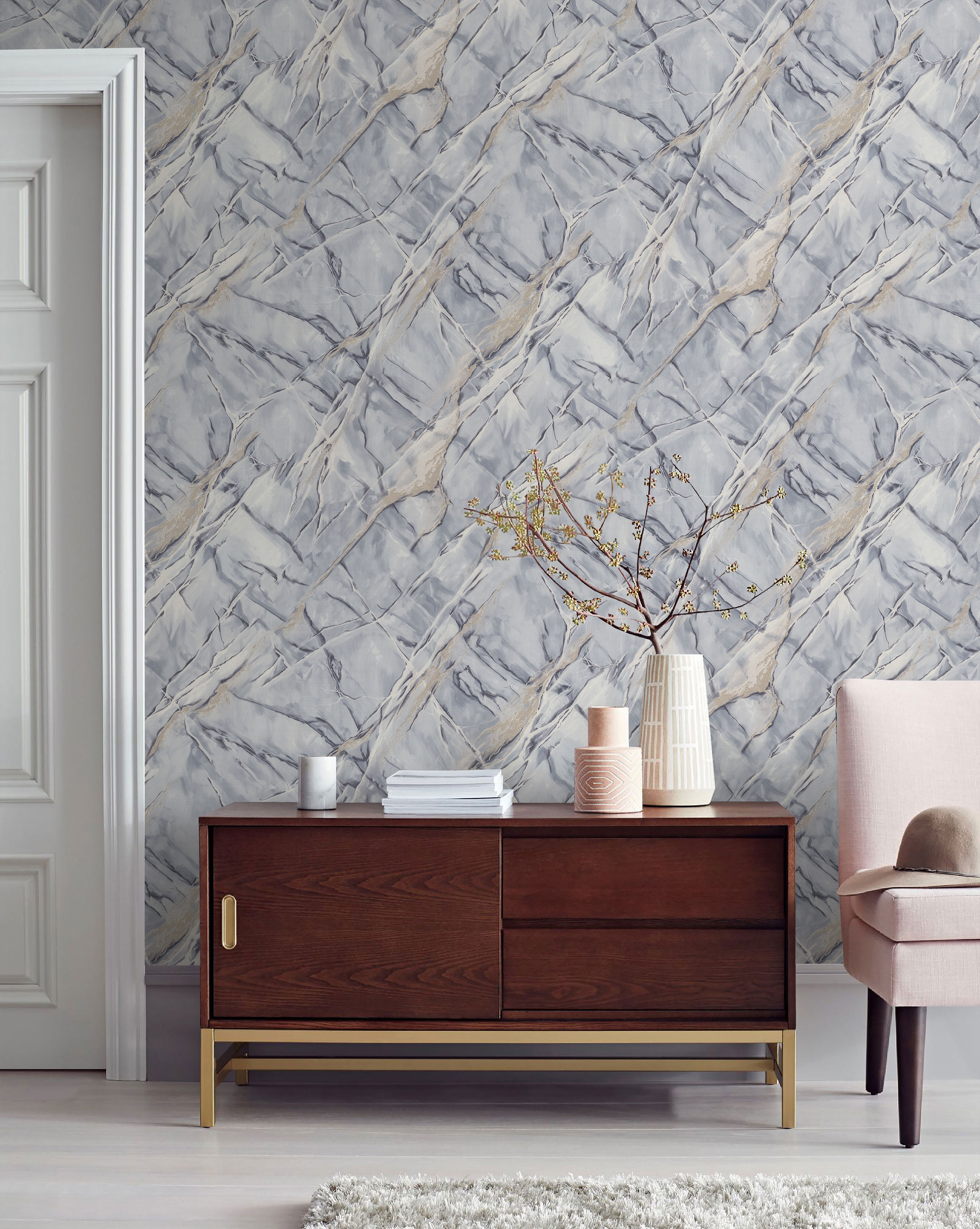 Обои 7290-22 Euro Decor Slab Euro Decor коллекция Slab производства РОССИЯ в интернет-магазине Обоитрейд