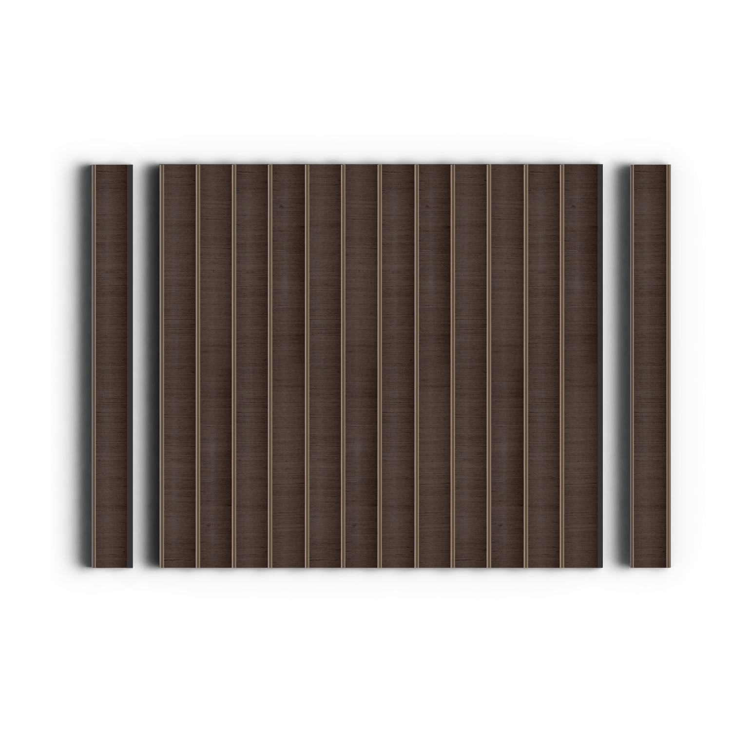 Панель декоративная LV139 BR354 Hiwood 120мм×12мм×2.7м