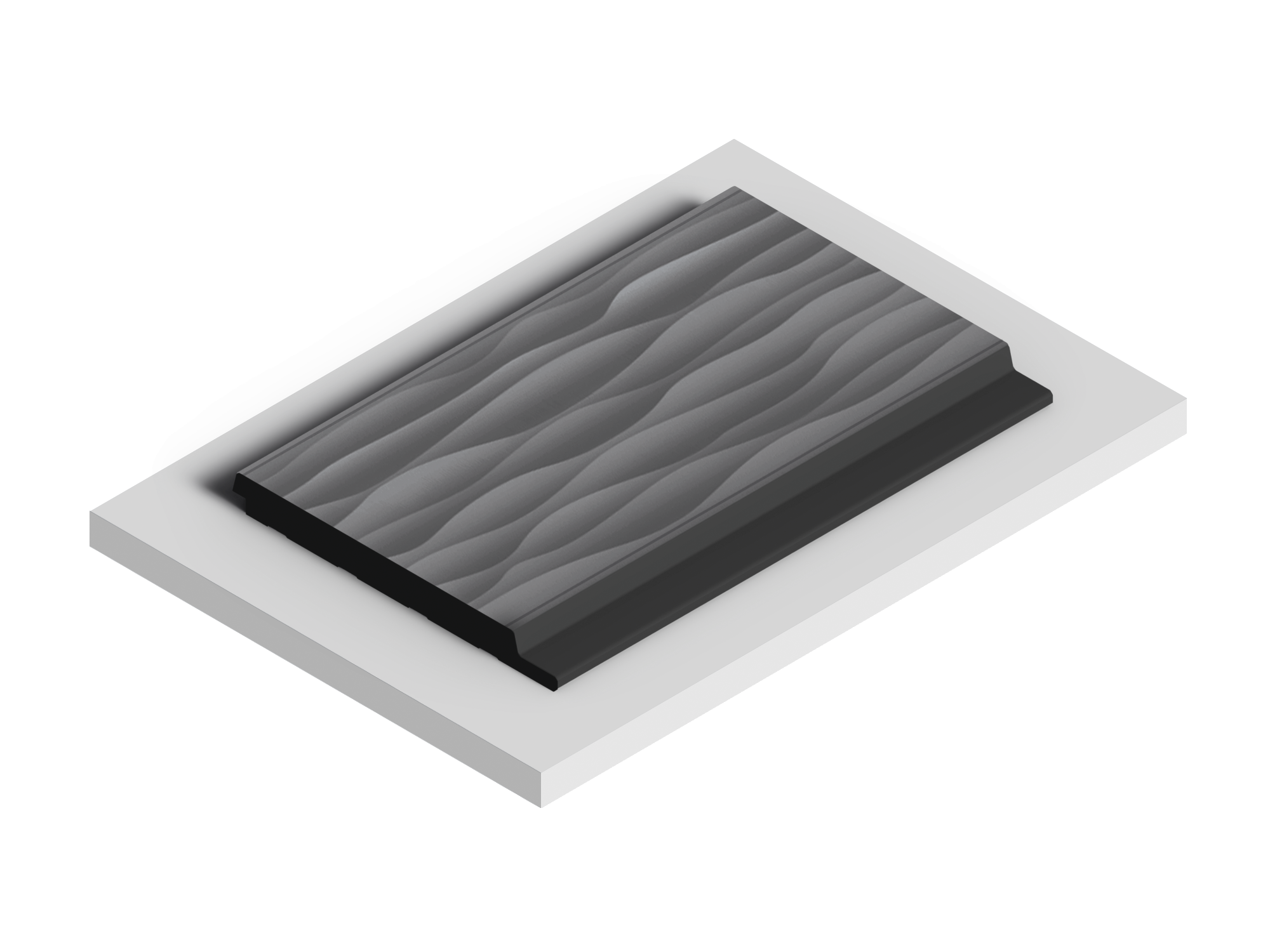 Панель декоративная LV127W GR15K Hiwood 120мм×12мм×2.7м