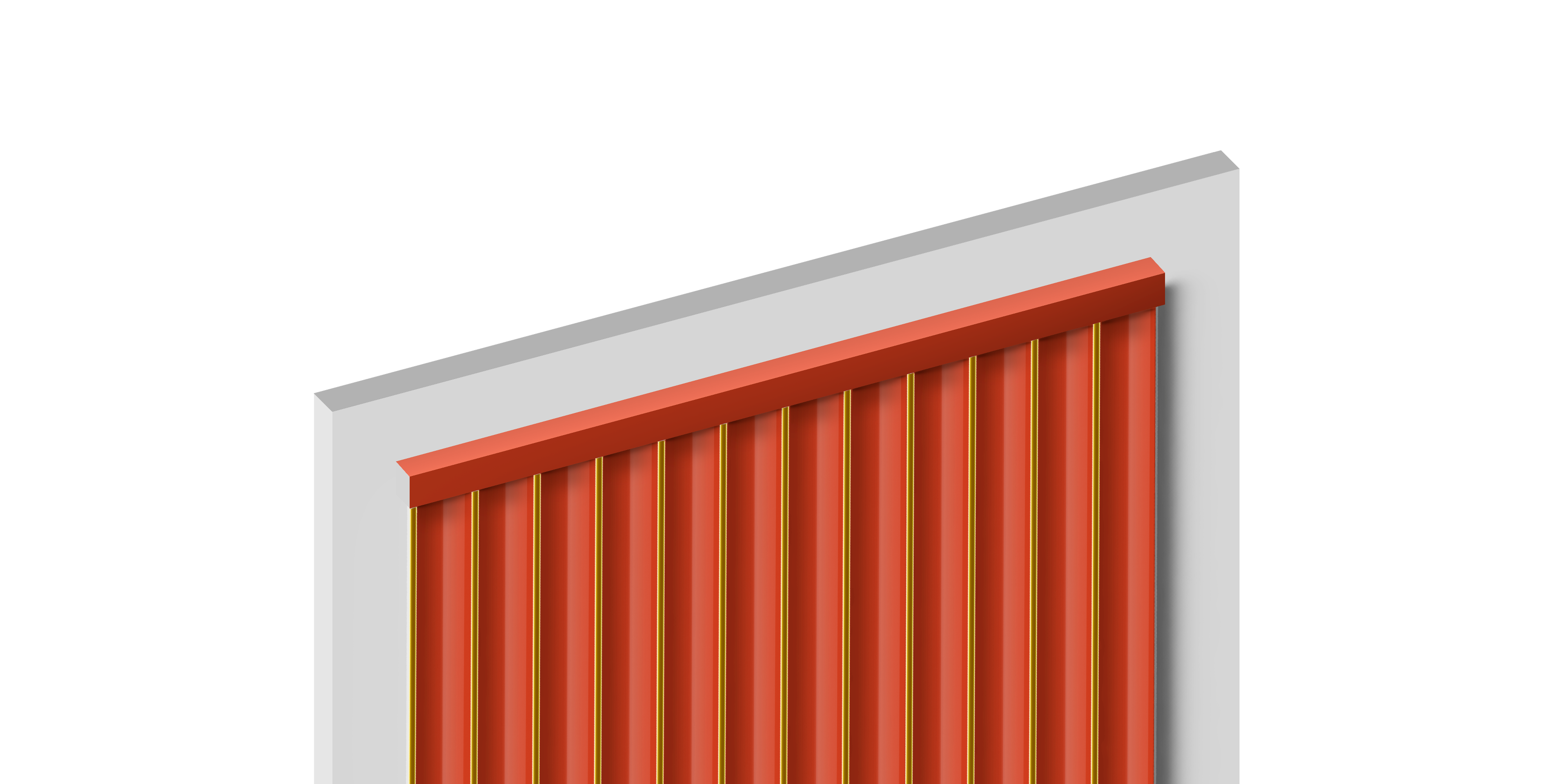 Молдинг D12V1 OR3 Hiwood 12мм×12мм×2,7м