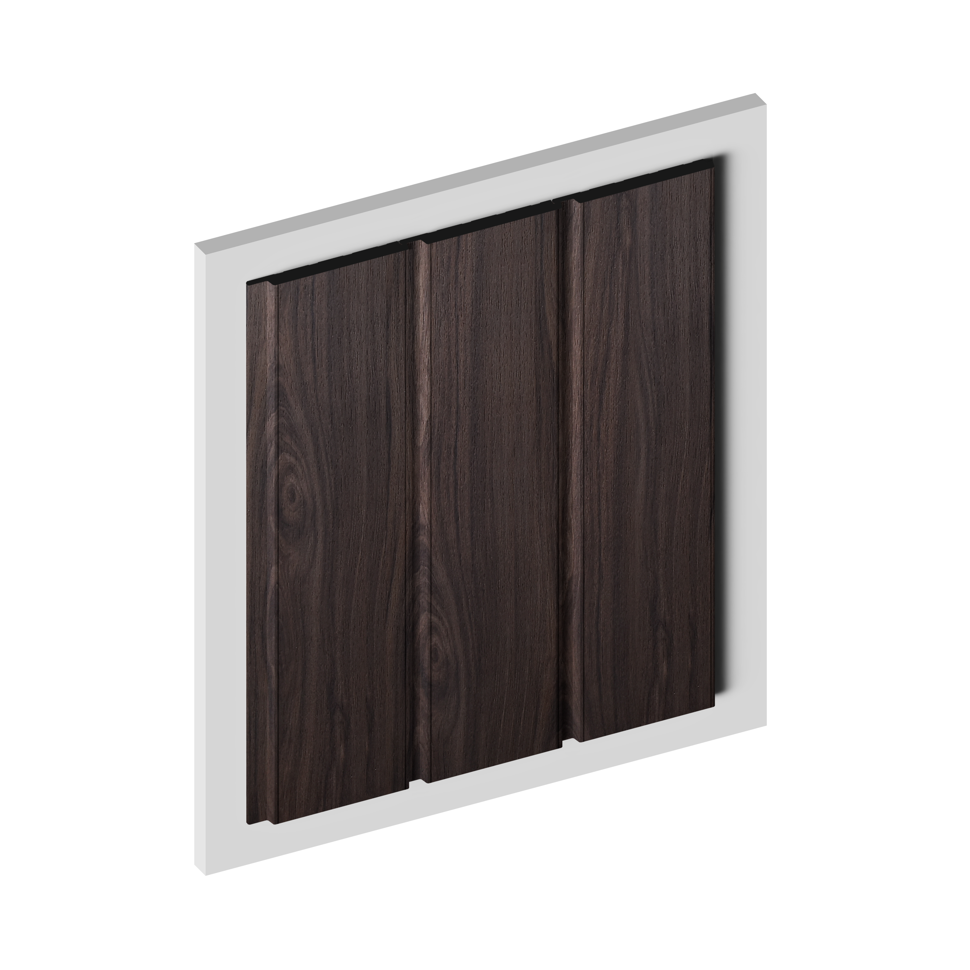 Панель декоративная LV127 BR395 Hiwood 120мм×12мм×2.7м