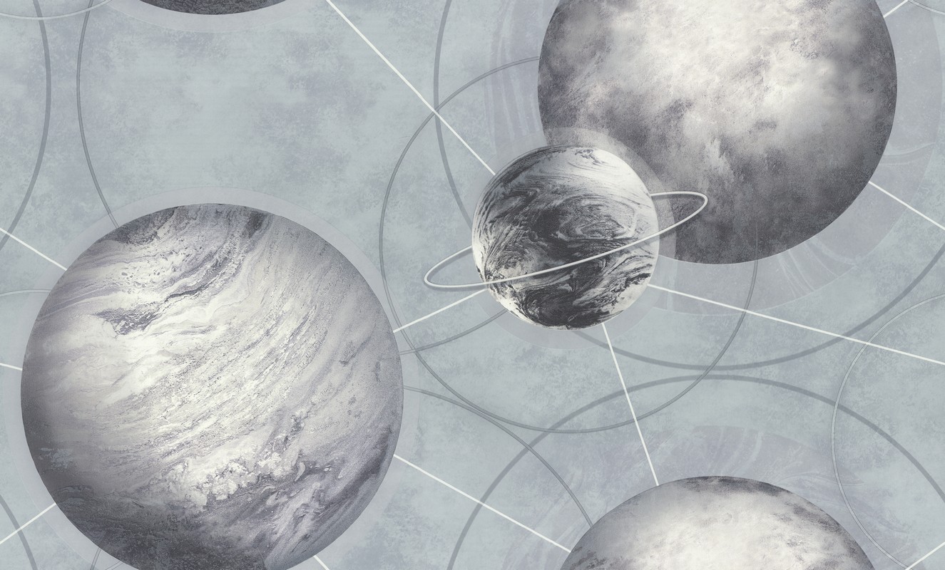 Обои HC71987-64 Palitra Home Color Планеты Palitra Home Color коллекция Планеты производства РОССИЯ в интернет-магазине Обоитрейд