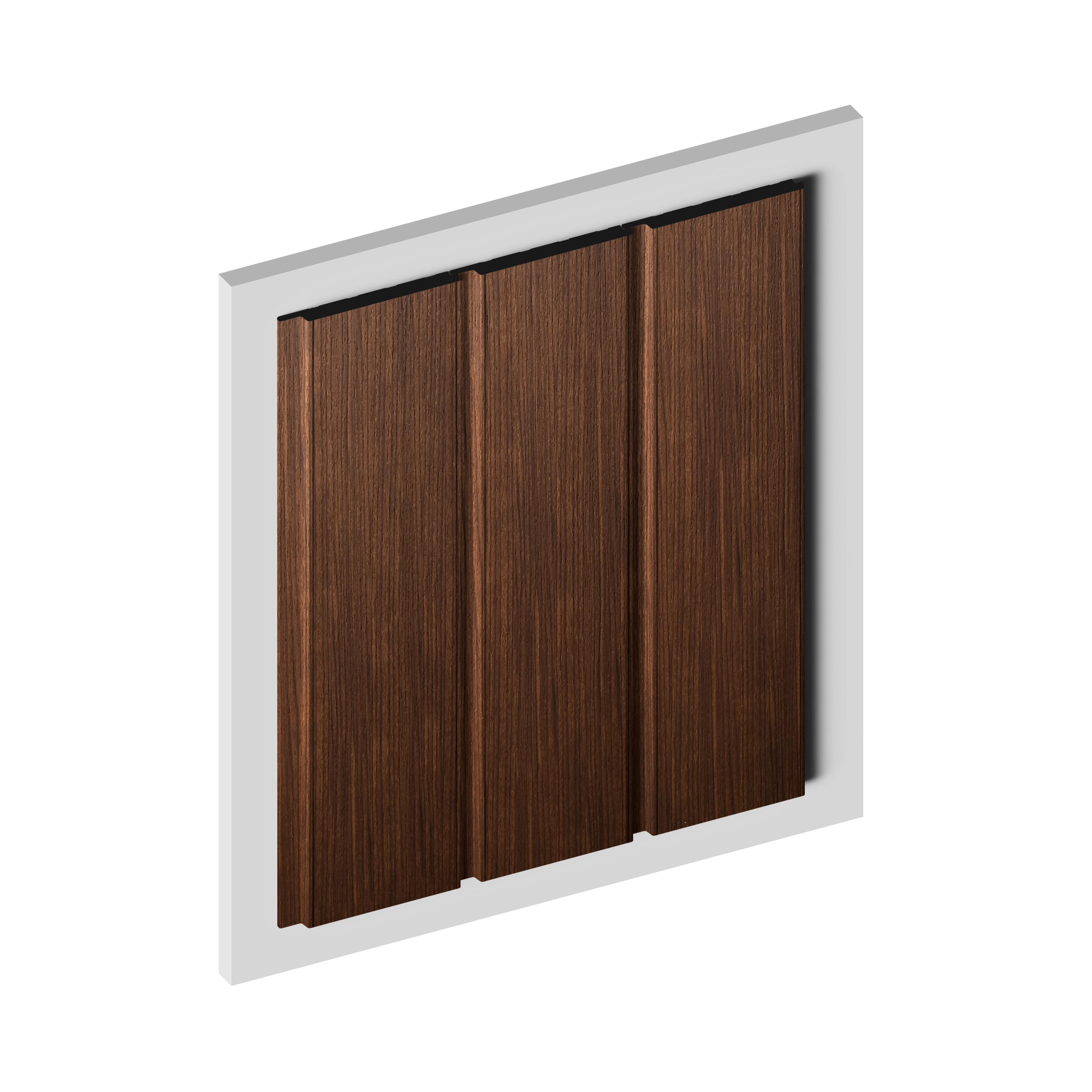 Панель декоративная LV127 BR396 Hiwood 120мм×12мм×2.7м