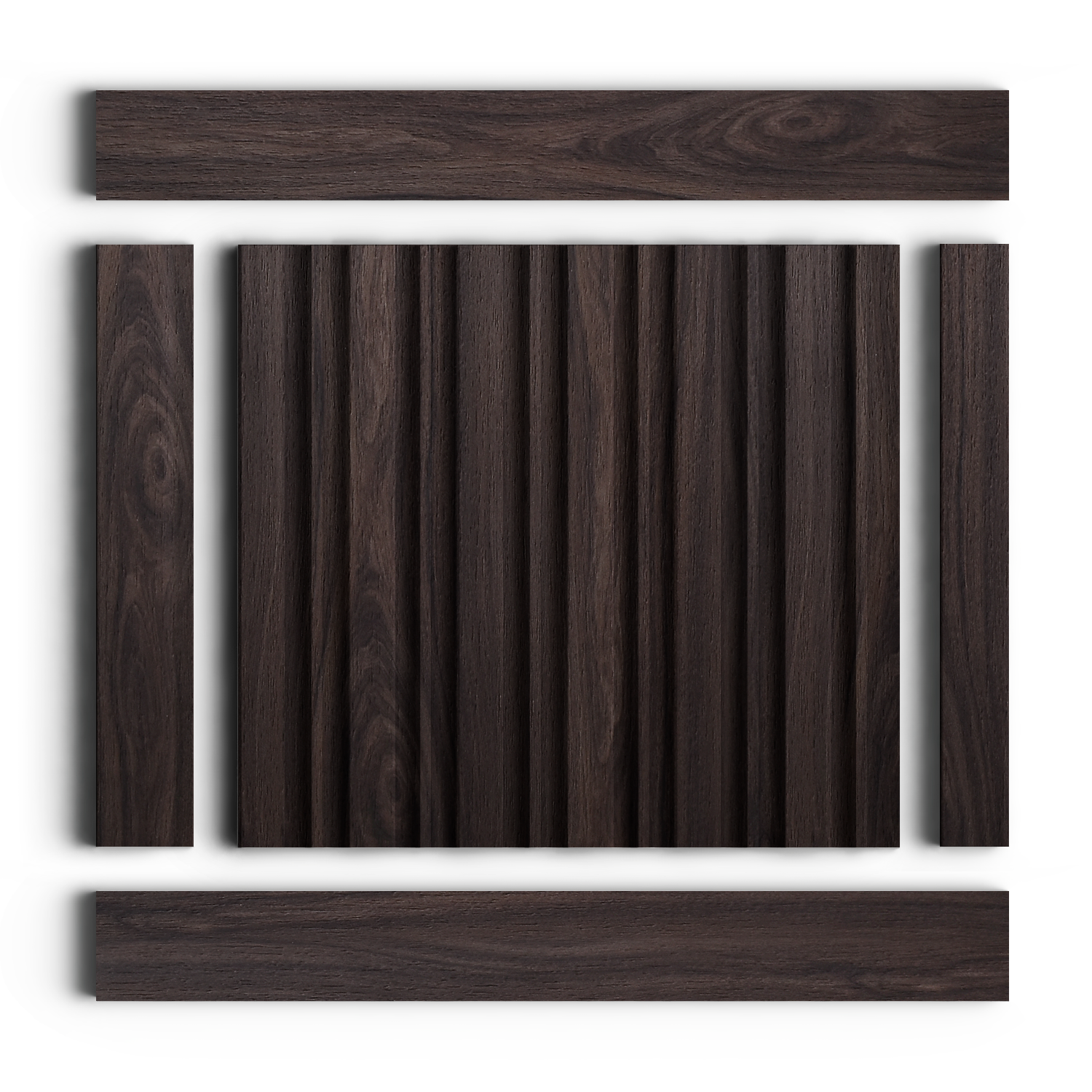 Панель декоративная LV122 BR395 Hiwood 120мм×12мм×2.7м