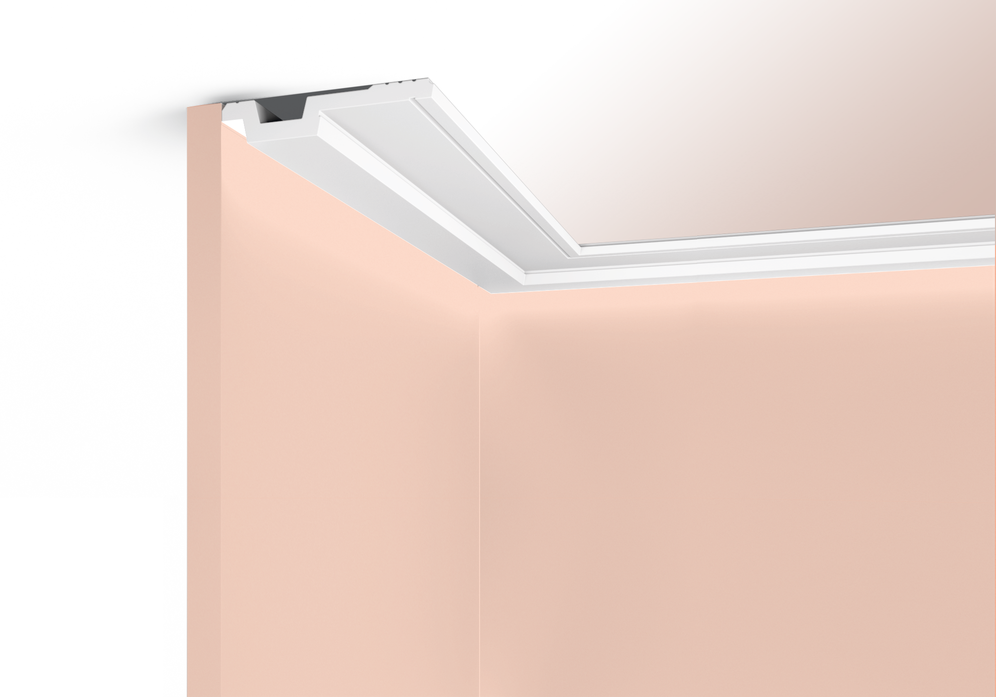 Карниз A115V1 Hiwood 115мм×22мм×2м