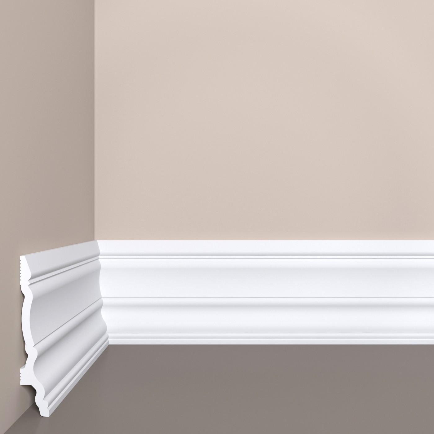 Плинтус напольный П21 Bello Deco 100мм×17мм×2м