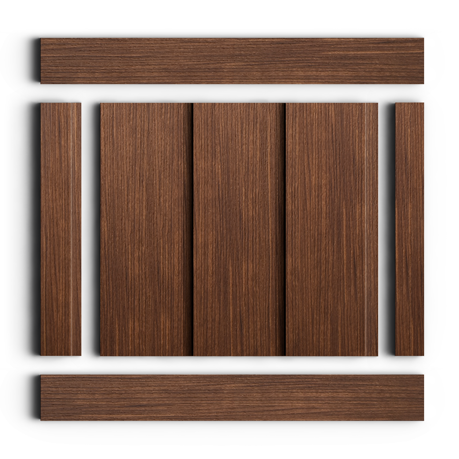 Панель декоративная LV127 BR396 Hiwood 120мм×12мм×2.7м