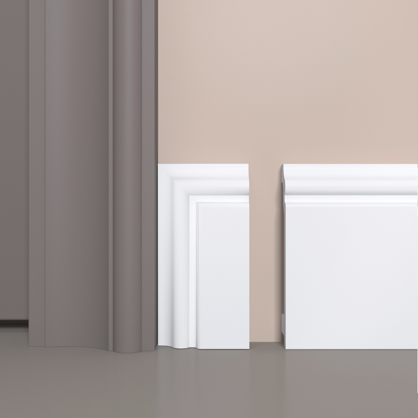 Плинтус напольный П4 Bello Deco 100мм×20мм×2м