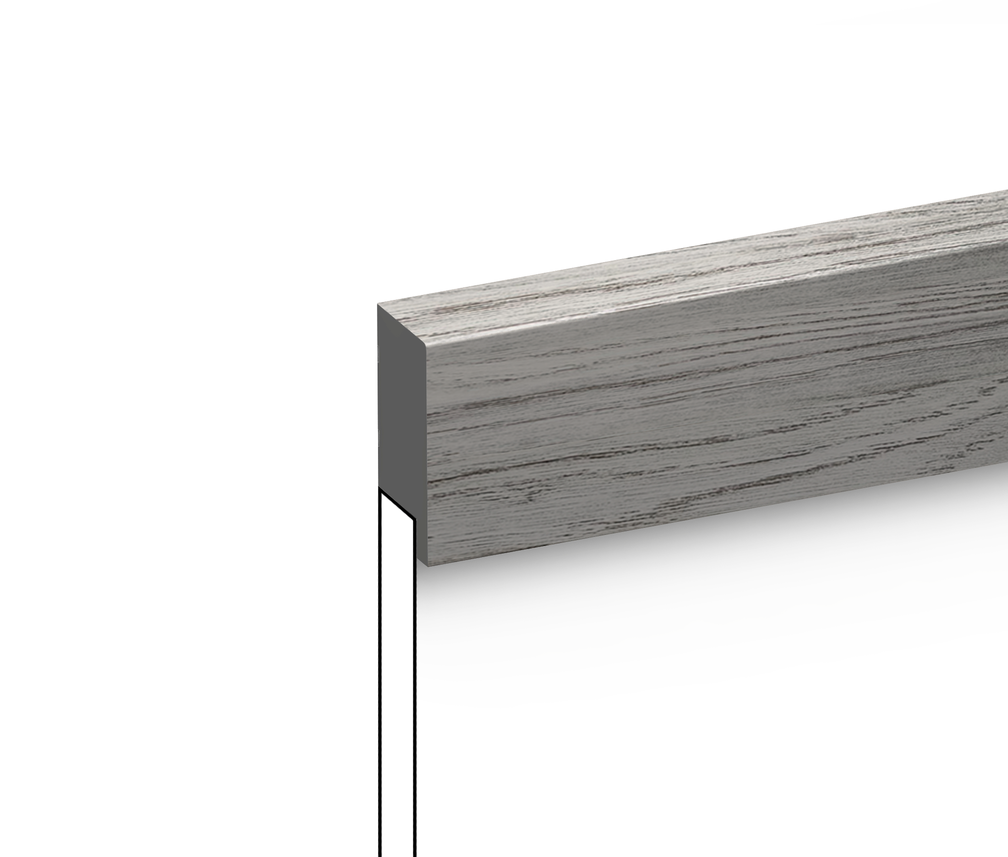 Финишный молдинг LF1 GR24 Hiwood 50мм×2,7м