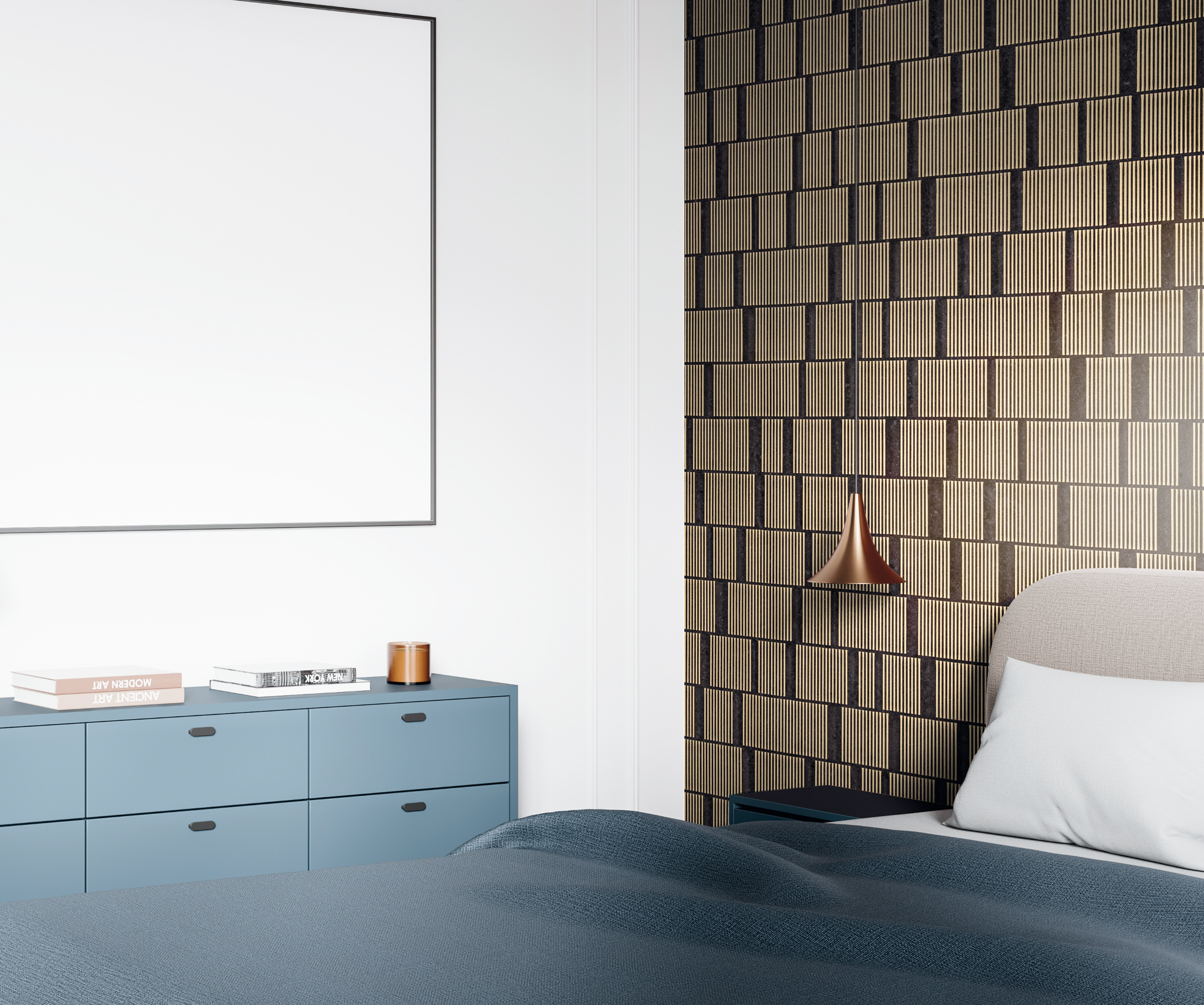 Панель декоративная DM626 BK8 Hiwood 600мм×4мм×3м