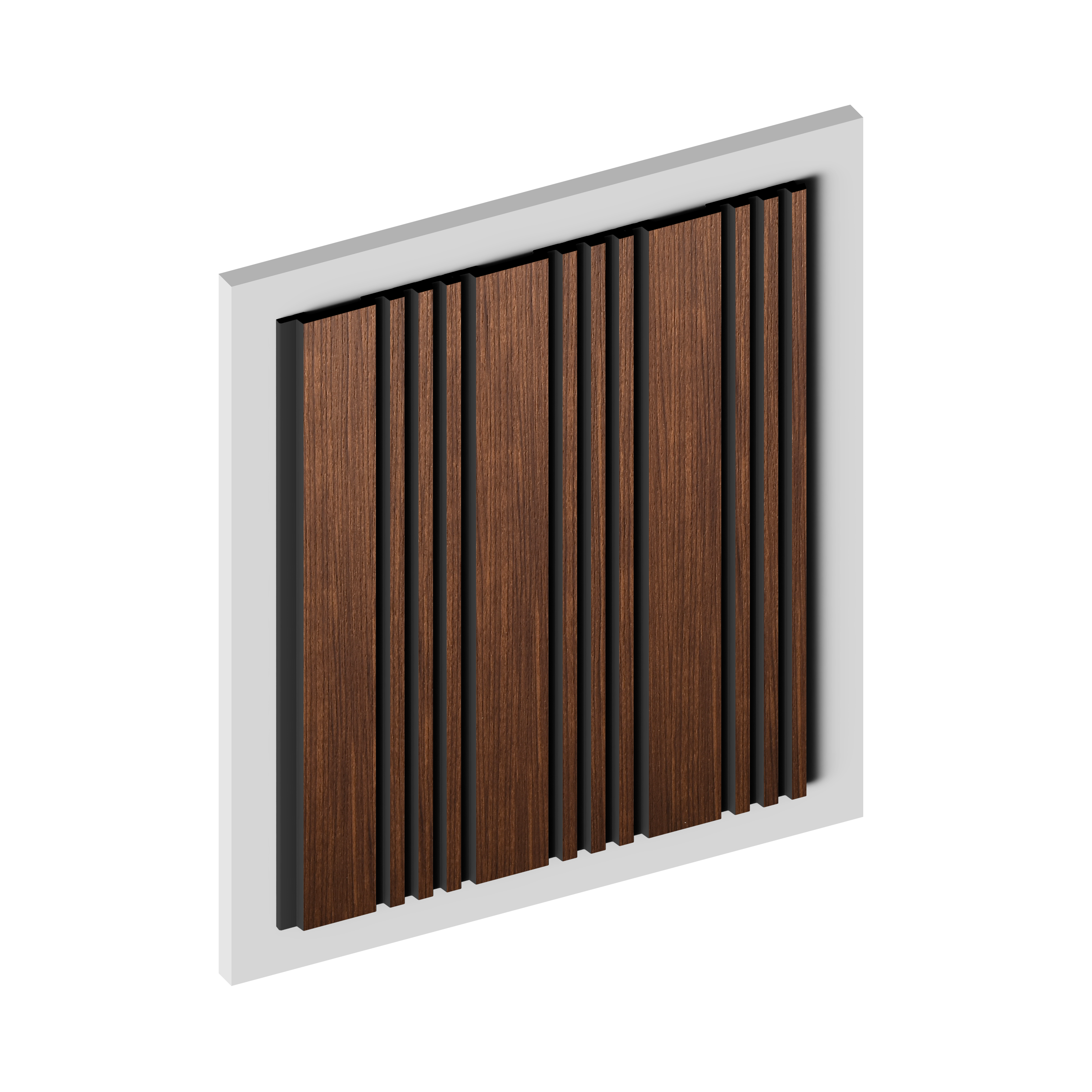 Панель декоративная LV128 BR396K Hiwood 120мм×12мм×2.7м