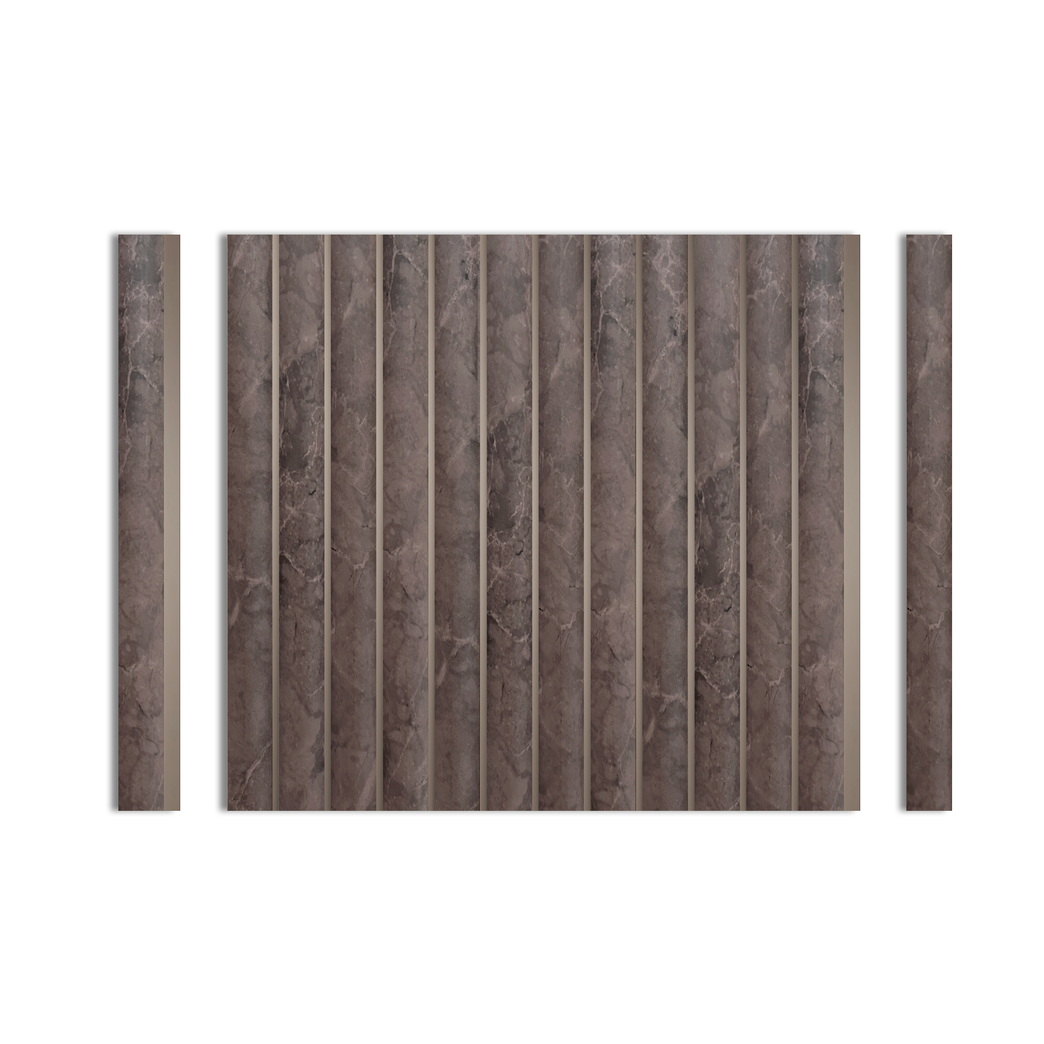 Панель декоративная LV140 BR492 Hiwood 120мм×12мм×2.7м