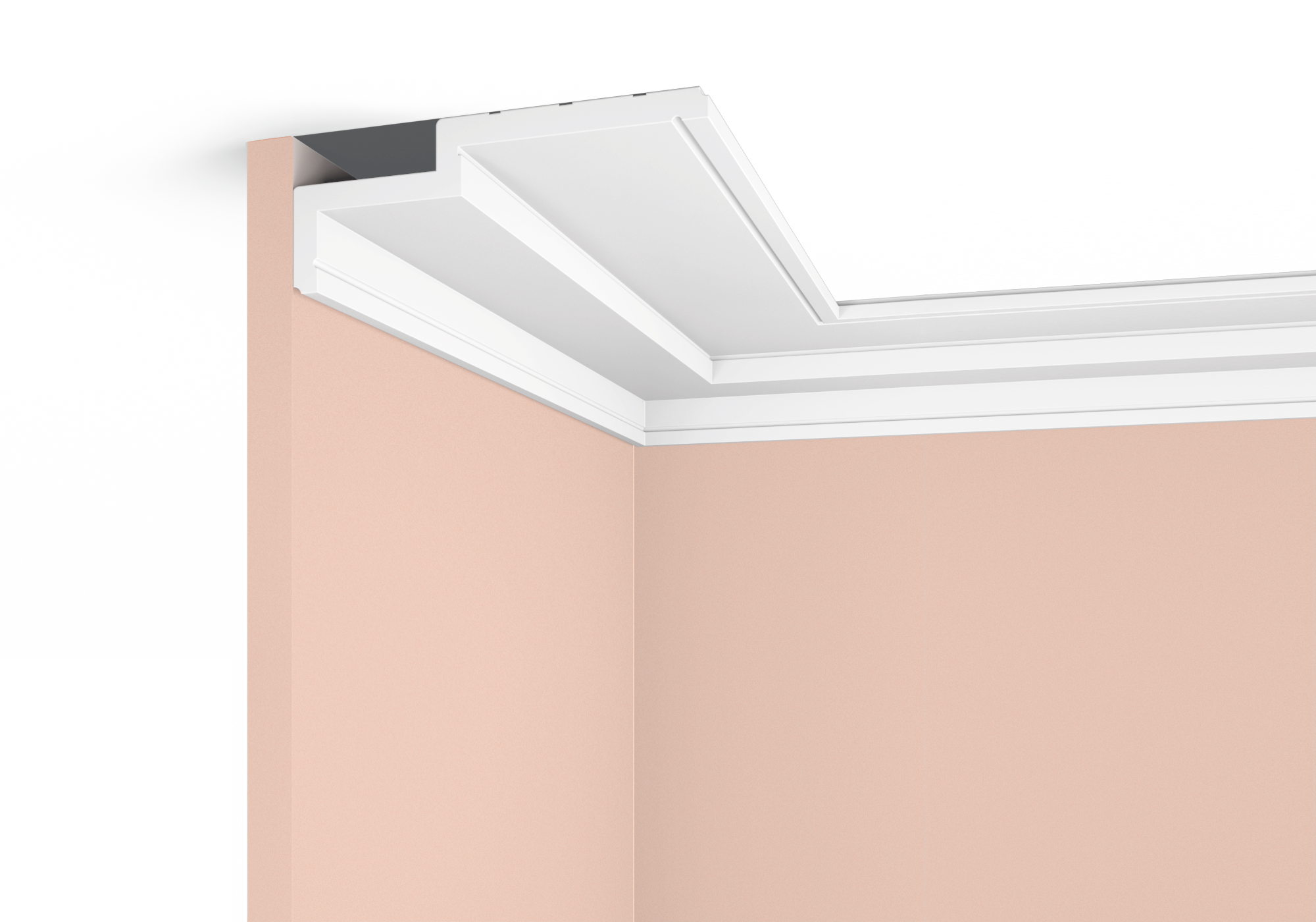 Карниз A101 Hiwood 102мм×62мм×2м