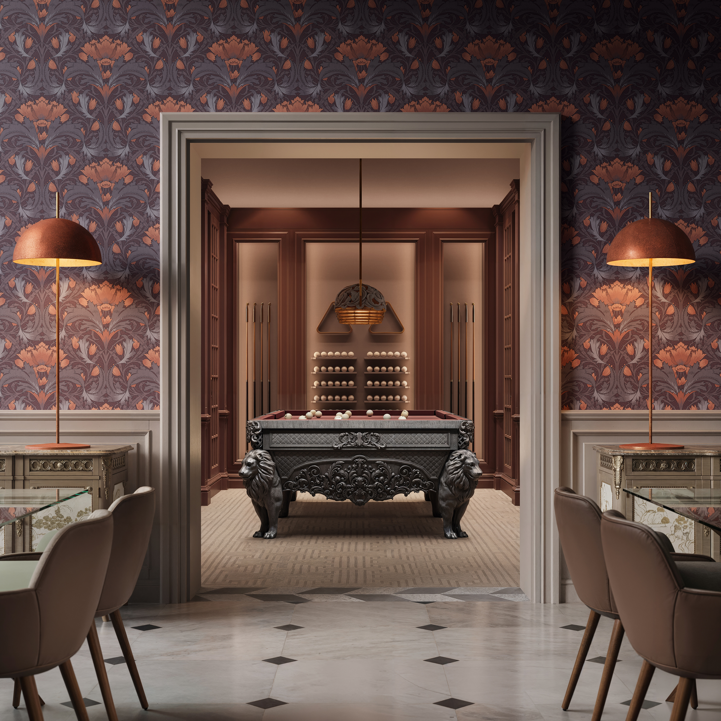 Обои BRIT26 010 Loymina Шервуд Loymina коллекция Шервуд производства РОССИЯ в интернет-магазине Обоитрейд