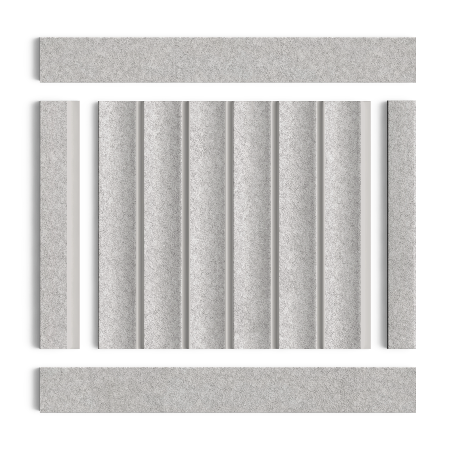 Панель декоративная LV125 GR5 Hiwood 120мм×12мм×2.7м