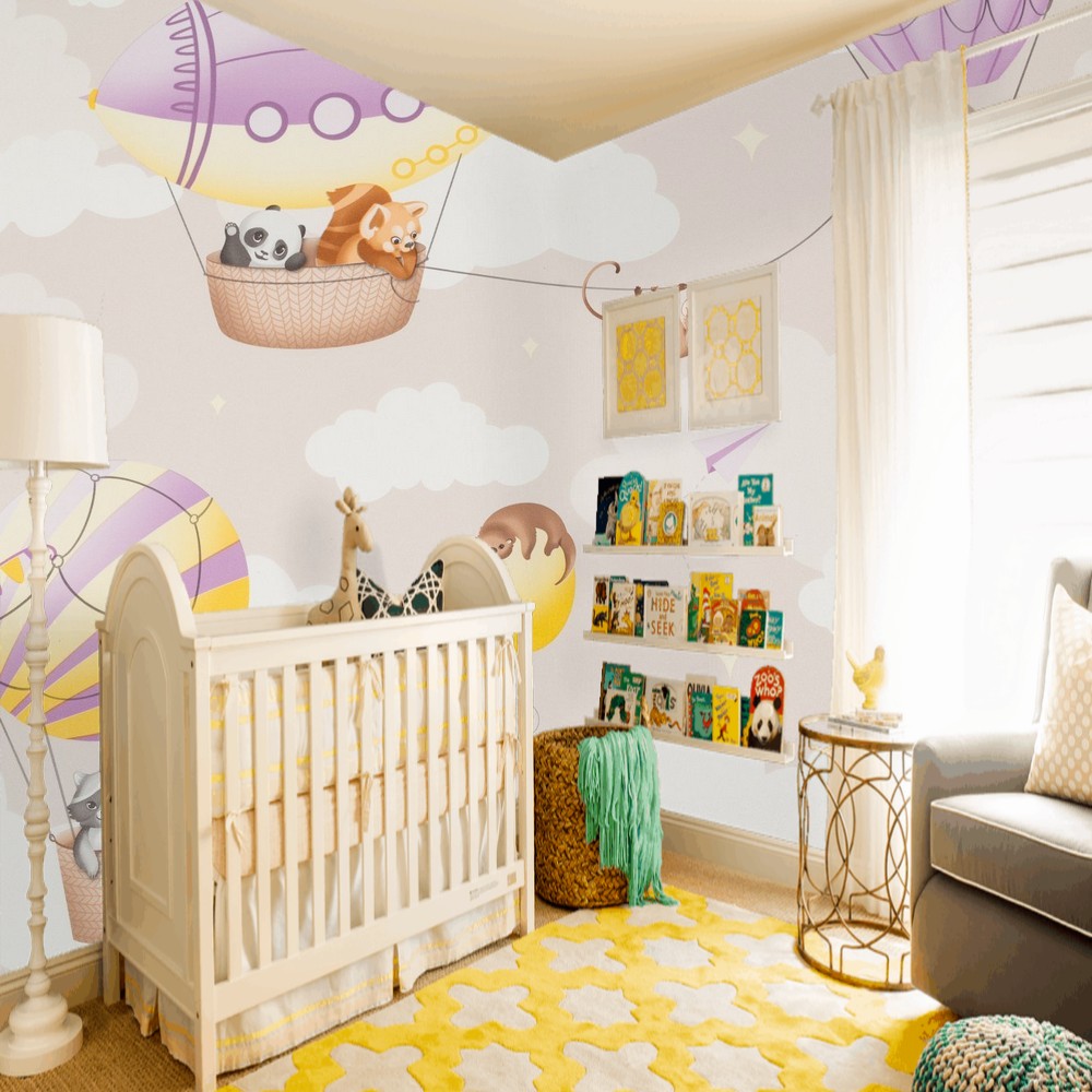 Обои HC72270-12 Palitra Home Color Зоо Чайлд Palitra Home Color коллекция Зоо Чайлд производства РОССИЯ в интернет-магазине Обоитрейд