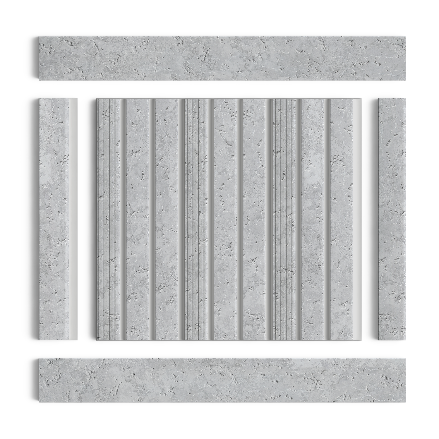 Панель декоративная LV124L W50 Hiwood 120мм×12мм×2.7м