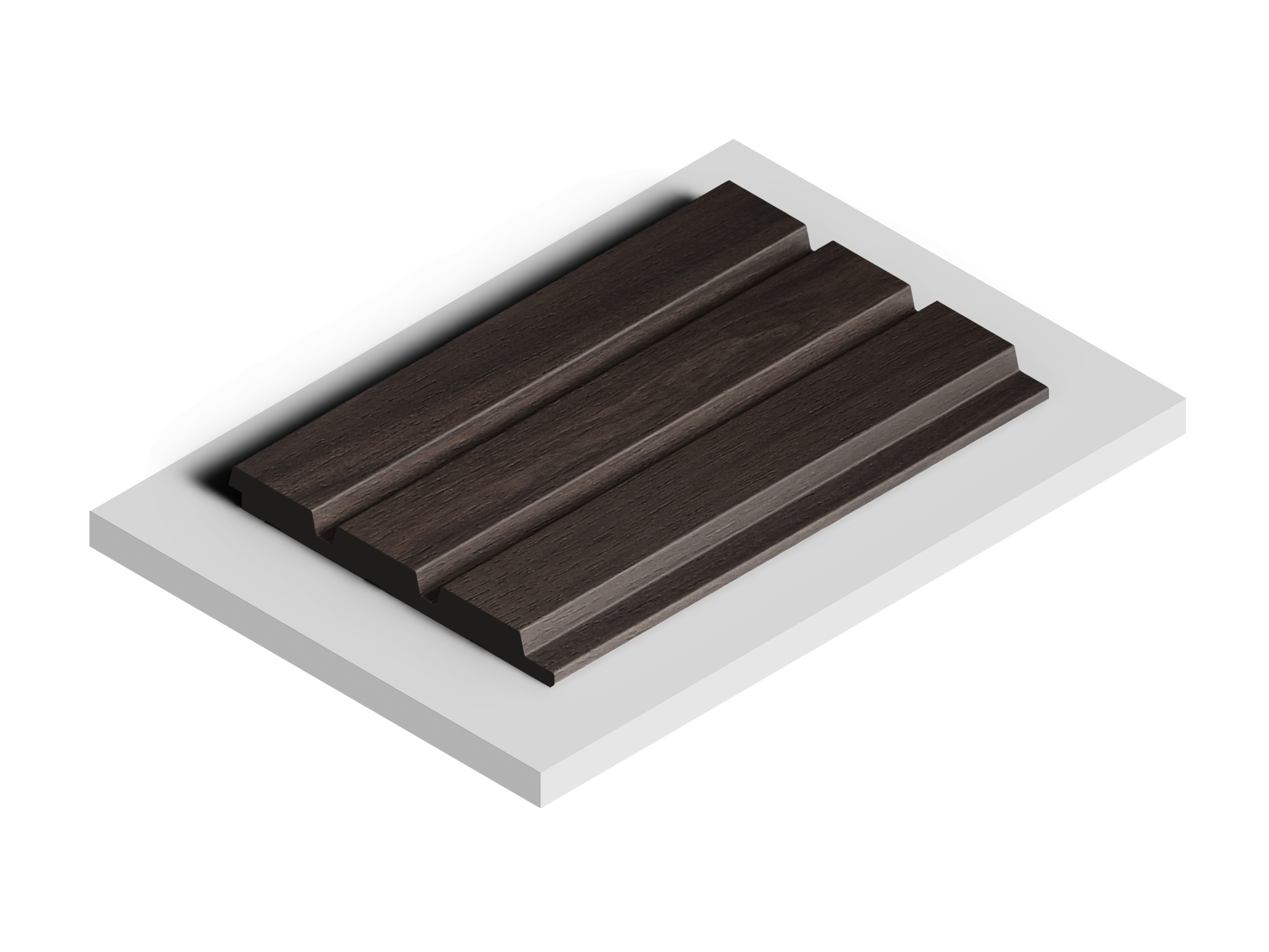 Панель декоративная LV124 BR395 Hiwood 120мм×12мм×2.7м