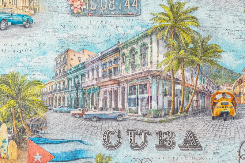 Обои 10229-01 Артекс Куба