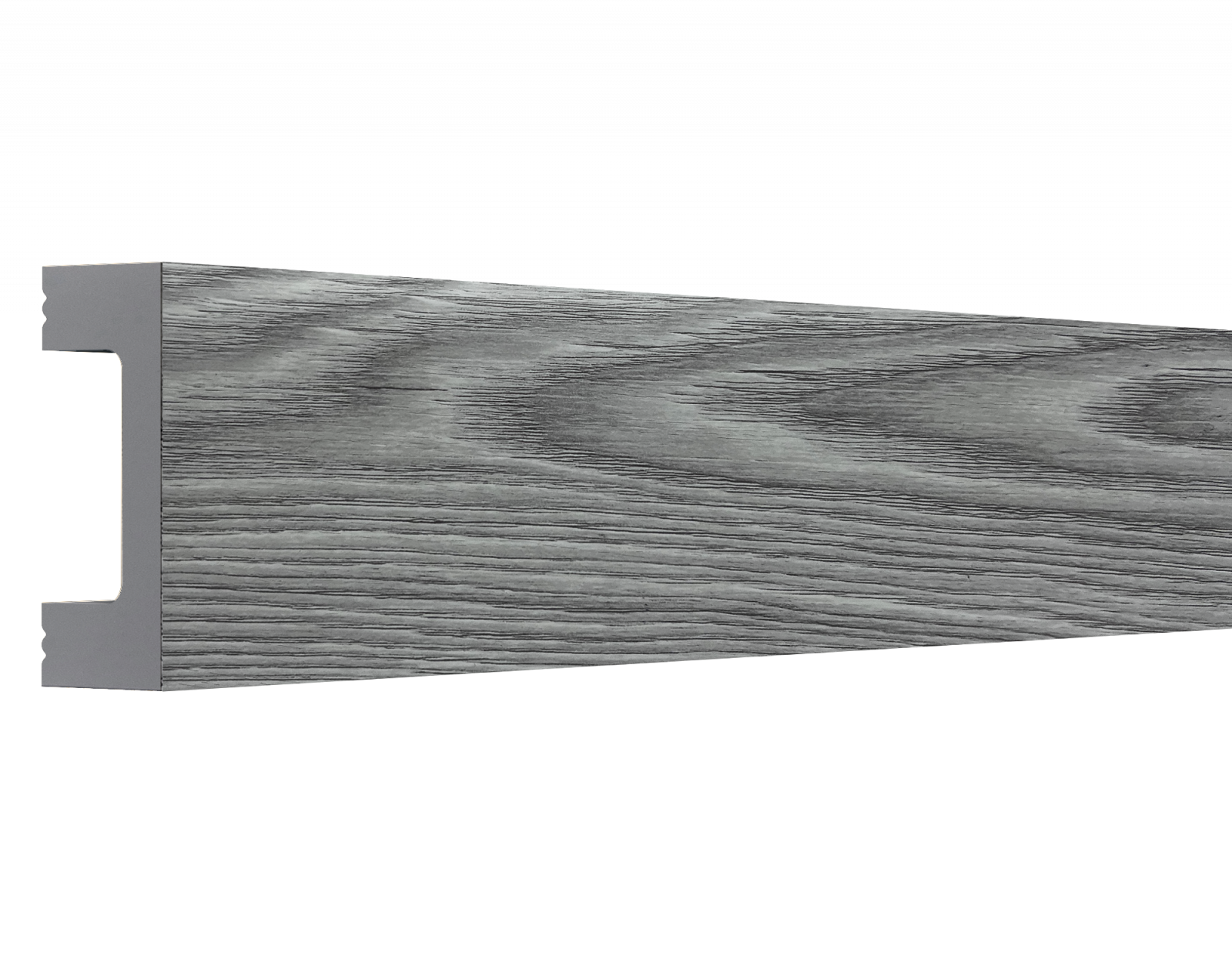 Молдинг МЛ 18/2,6 Bello Deco Северный дуб 40мм×15мм×2,6м