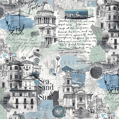 Обои 588443 Ateliero Italia Ateliero коллекция Italia производства РОССИЯ в интернет-магазине Обоитрейд