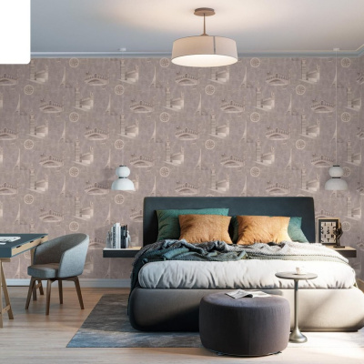 Обои PL72406-45 Palitra Life Стена путешествий