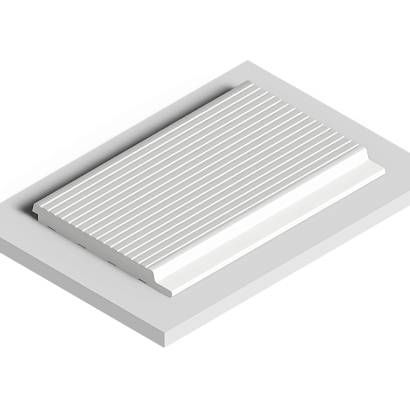 Панель декоративная LV127L NP Hiwood 120мм×12мм×2.7м