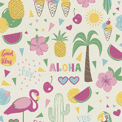 Обои 815238 Rasch Kids&Teens 3 Rasch коллекция Kids&Teens 3 производства Германия в интернет-магазине Обоитрейд