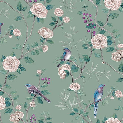 Обои 54396-6 Andrea Rossi Cheradi Andrea Rossi коллекция Cheradi производства Италия в интернет-магазине Обоитрейд