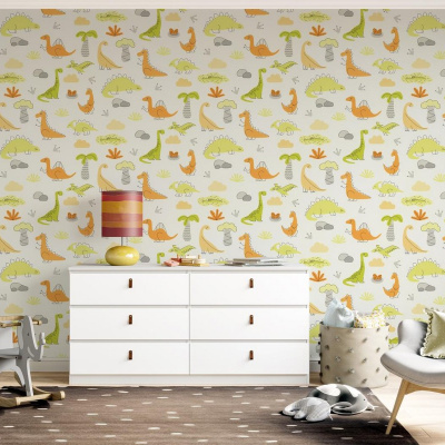 Обои SP72068-17 Палитра Simple Dinozavriki