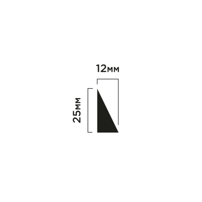 Молдинг TR25 Hiwood 25мм×2,7м