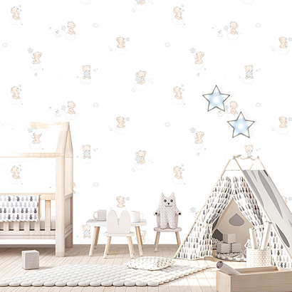 Обои 54273-1 Andrea Rossi Kids Land Andrea Rossi коллекция Kids Land производства Италия в интернет-магазине Обоитрейд