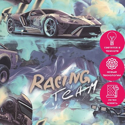 Обои HC72349-67 Home color Racing Team Home color коллекция Racing Team производства РОССИЯ в интернет-магазине Обоитрейд