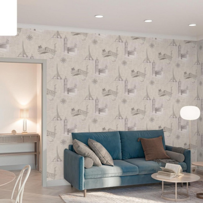 Обои PL72406-42 Палитра Travel Wall