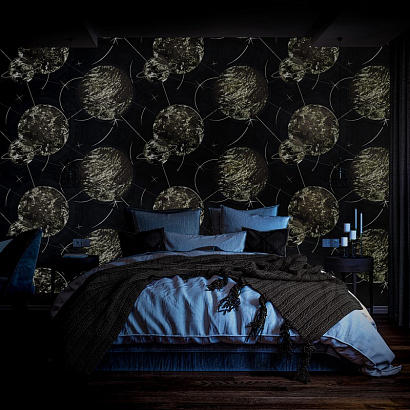 Обои HC71987-45 Home color Planets Home color коллекция Planets производства РОССИЯ в интернет-магазине Обоитрейд